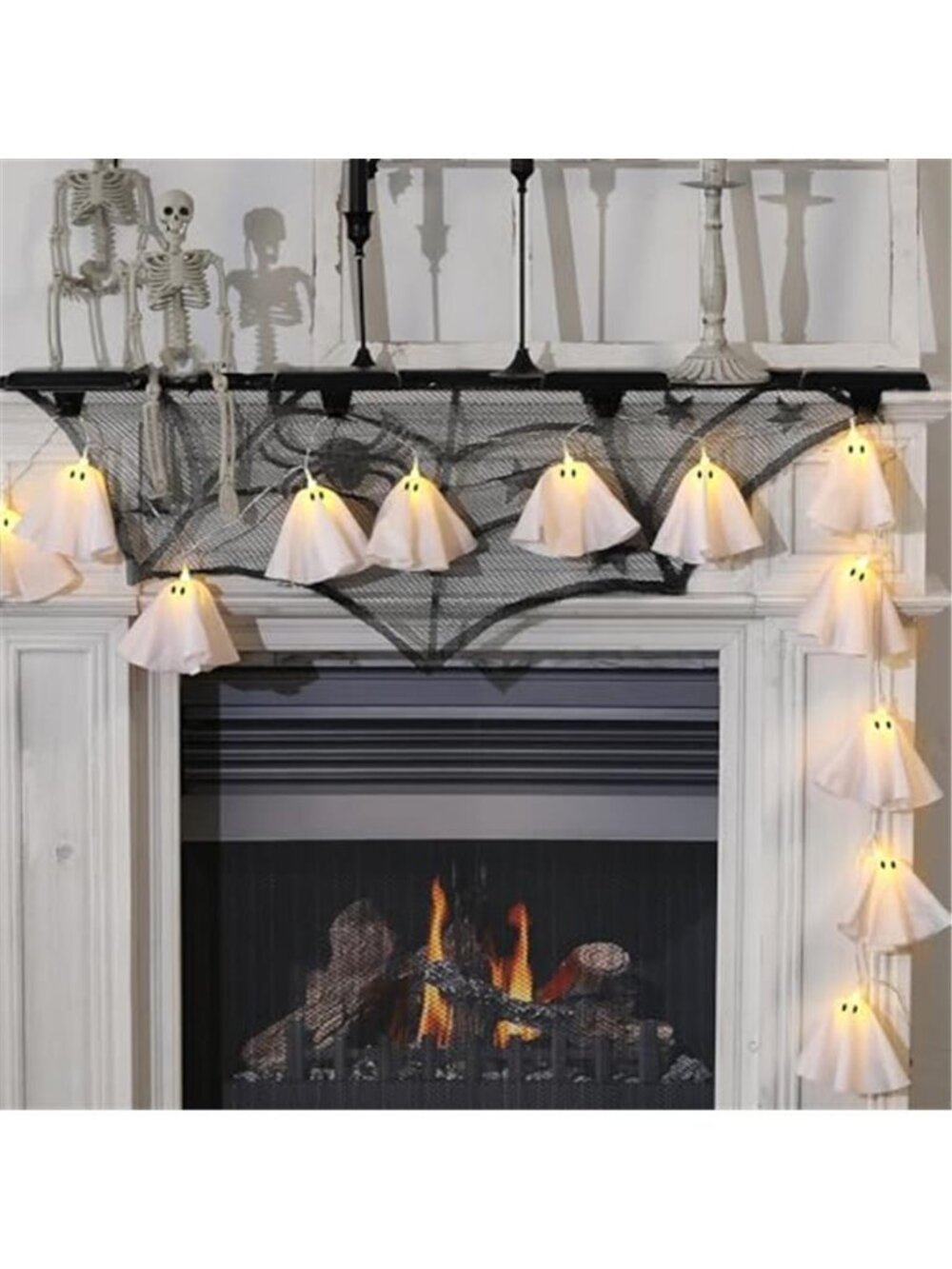 Halloween Decoration-Light Up Ghost Garland